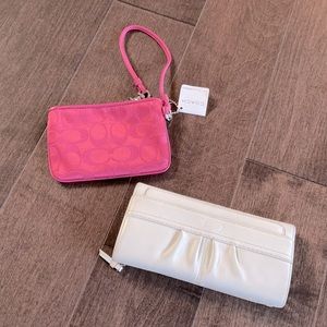 Coach wallet and wristlet
